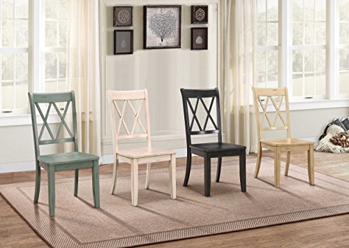 Homelegance Dining Chair (Set of 2), Teal Homelegance