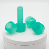 Siraya Tech Blu - Tough Resin 3D Printing with High Toughness Resolution Strong and Precise 405nm UV-Curing 3D Resin for LCD DLP (Emerald Blue, 1kg) Siraya Tech