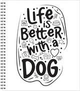 Large Print Easy Color & Frame - Dogs (Stress Free Coloring Book) WoodArtSupply