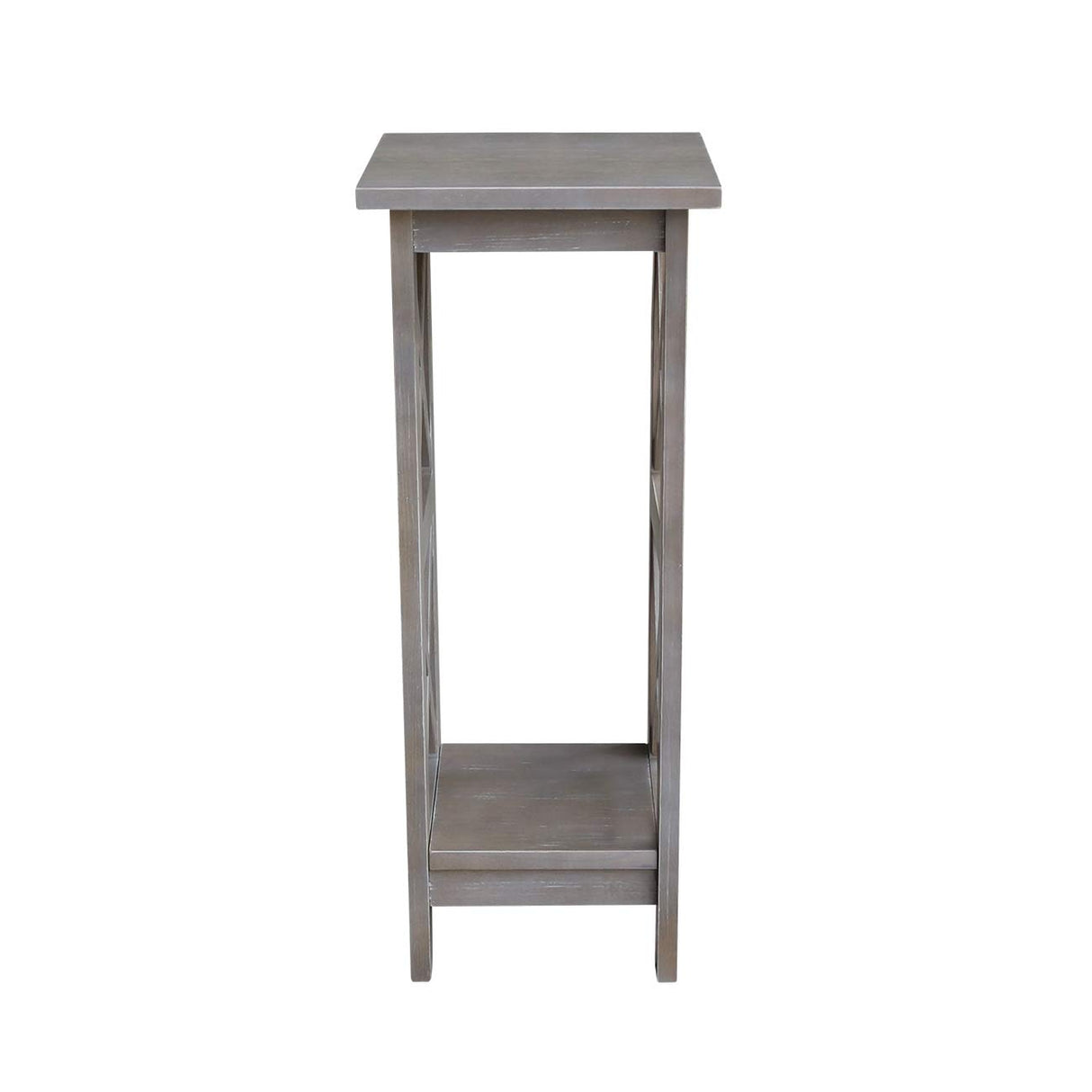 International Concepts 30" X-Sided Plant Stand, H, Gray IC International Concepts