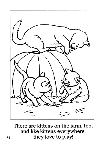 Farm Animals Coloring Book (Dover Little Activity Books: Animals) Dover Publications