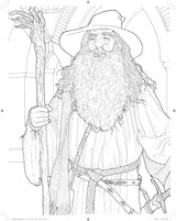 The Hobbit Movie Trilogy Coloring Book: Heroes and Villains WoodArtSupply