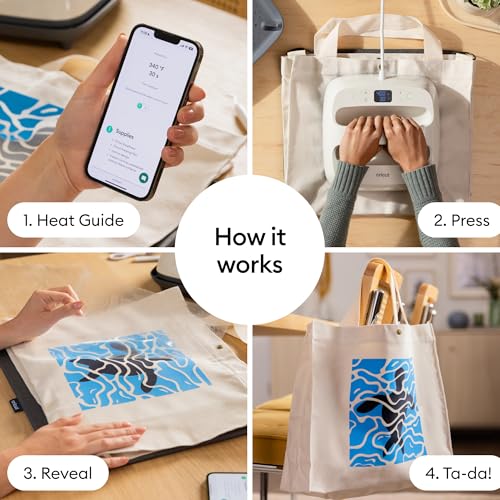 Cricut EasyPress® SE – 9 in x 9 in Heat Press - Heat Transfer Machine for T-Shirts, Tote Bags, Baby Clothes, Decor, & More - Easy to Use - Taupe Cricut