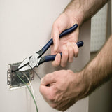 Klein Tools 80020 Plier Set with Lineman's Pliers, Diagonal Cutters, and Needle Nose Pliers, Made in USA with Induction Hardened Knives, 3-Piece Klein Tools