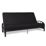 Milliard Memory Foam Futon Mattress - Full Size (Frame Not Included) (Black), 71"52"x6" Milliard