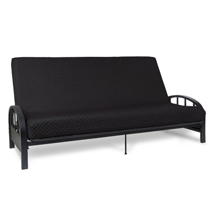 Milliard Memory Foam Futon Mattress - Full Size (Frame Not Included) (Black), 71"52"x6" - WoodArtSupply