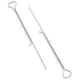 Candel Wick Holder ZZLZX 20PCS 4.3 Inch Wick Holders for Candle Making, Metal Wick Centering Tool, Candle Wick Clip ZZLZX