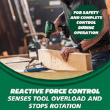 Metabo HPT 18V MultiVolt™ Cordless Driver Drill Kit | 620 in-lbs of Torque | Compact | Reactive Force Control | 22 + 1 Clutch Settings | LED Light | Belt Hook | Lifetime Tool Warranty | DS18DEX Metabo HPT