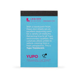 Legion Mini Pad 2.5 x 3.75 Inch, Waterproof and Stain-Resistant Sampler Set of 12 Yupo Artist Pads Containing 4 Pads Each of Yupo Medium, Yupo Heavy, and Yupo Translucent Yupo