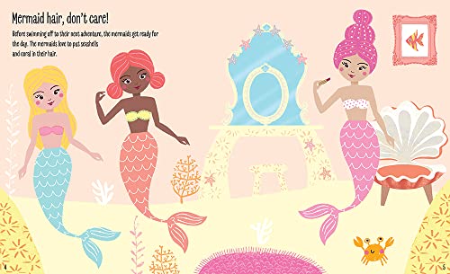 My Sticker Dress-Up: Mermaids: Reusable Sticker Activity Book for Endless Creative Play! WoodArtSupply
