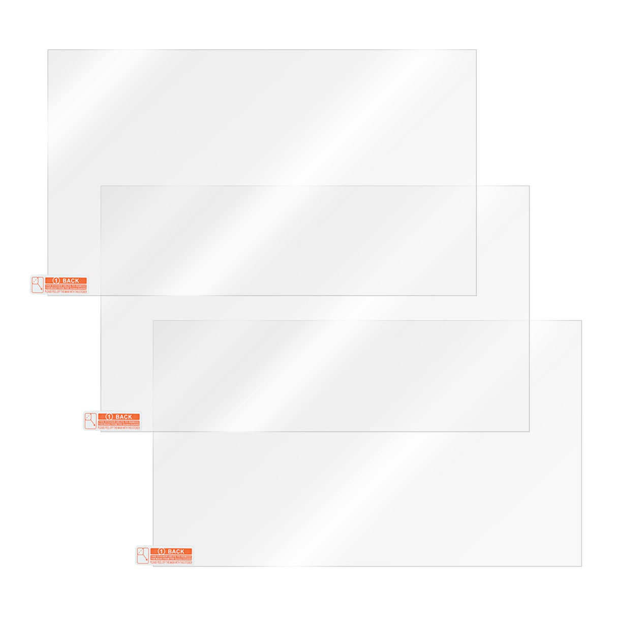 LANKEGU 3PCS Tempered Glass Screen Protector for Mars 4, Mars 5, 3D Printer LCD Screen Protector Film Anti-Scratch and Anti-Leak for Elegoo Mars 4/Ultra, Mars 5/Ultra LANKEGU