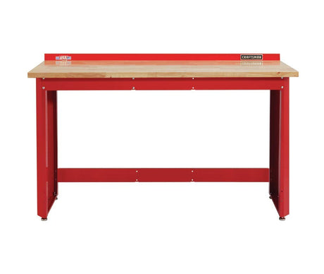 CRAFTSMAN 2000 Series Workbench, 6-Foot Wide with Butcher Block Top, Customizable (CMST27200R) CRAFTSMAN