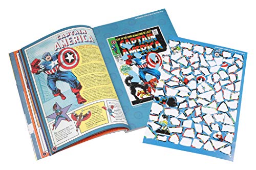Marvel Sticker Art Puzzles Thunder Bay Press