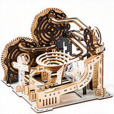 bennama 3D Wooden Puzzles Marble Run Set - Mechanical Model Kits with Motor, Brainteaser and Puzzle for Christmas/Birthday,Gifts for Adults and Teens bennama