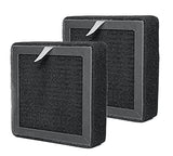 Nispira 3-in-1 True HEPA Carbon Filter Replacement Compatible with Osimo A2 Air Purifier, 2 Packs Nispira