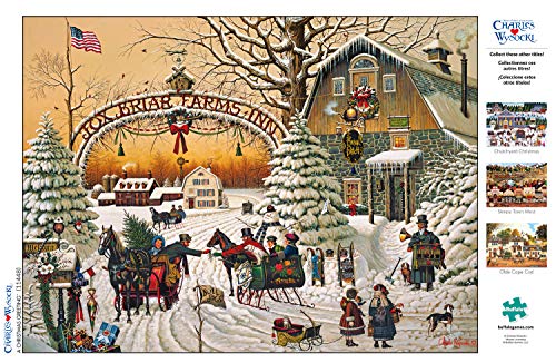 Buffalo Games - Charles Wysocki - A Christmas Greeting - 1000 Piece Jigsaw Puzzle Buffalo Games
