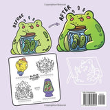 Coloring Practice (Characters): Practice Coloring Book with 120 Cute Kawaii Characters to Practice Patterns, Techniques and Effects Majosta