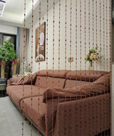 ave split Beaded Curtain Doorways Acrylic Hanging Door Beads String Curtains Tassel Room Divider Screen Decor for Doorway Window Living Room Wedding (042coffee, 39 inch x 78.7 inch), ES042 ave split