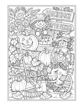 Creative Haven Autumn Harvest Coloring Book (Adult Coloring Books: Seasons) WoodArtSupply