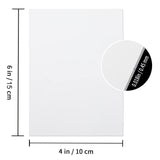 20 Pcs Sublimation Metal Photo Blanks 4"X6" X0.45mm Aluminum Photo Sign Blank Photo Metal Wall Sublimation Poster Frame Blanks (White) GEKIXUTP