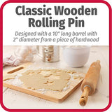 Goodcook 05717000817 Good Cook Classic Wood Rolling Pin, 1,23830 GoodCook