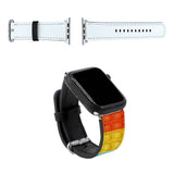 INNOSUB USA 1 Pack Small Sublimation Blank Watch Band (38-41mm), Compatible with Apple Smartwatch, DIY Custom Print, PU Leather, Personalized Band for Sublimation Printing INNOSUB