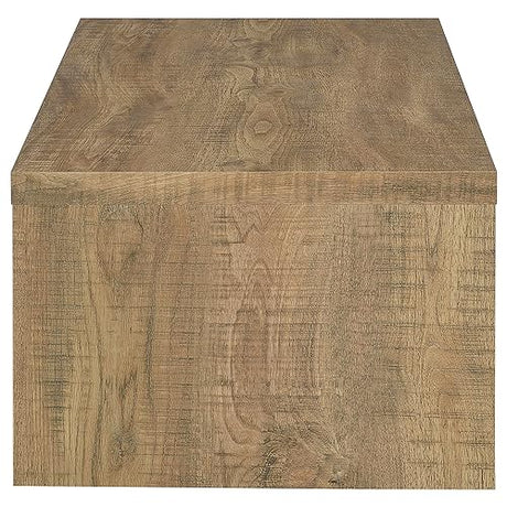 Coaster Home Furnishings Lynette Rectangular Engineered Wood Coffee Table Mango Coaster Home Furnishings