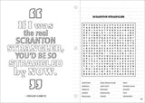 The Office Word Search, Quips, Quotes & Coloring Book (Coloring Book & Word Search) WoodArtSupply