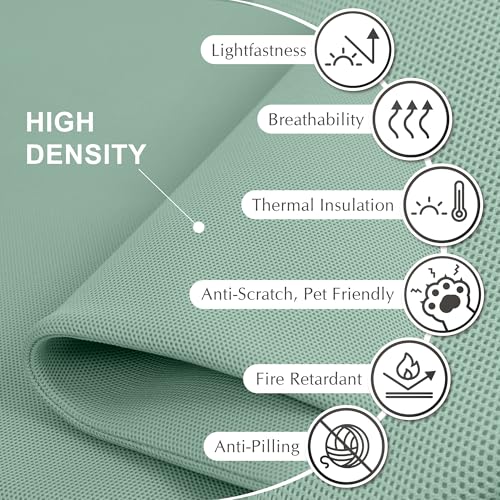 DECOLAB Standing Room Divider, Space Privacy Partition, Portable Wall Panel for Studio Apartment, Office, Home, Classroom, Scratch Resistance, 29"x65", Aqua DECOLAB