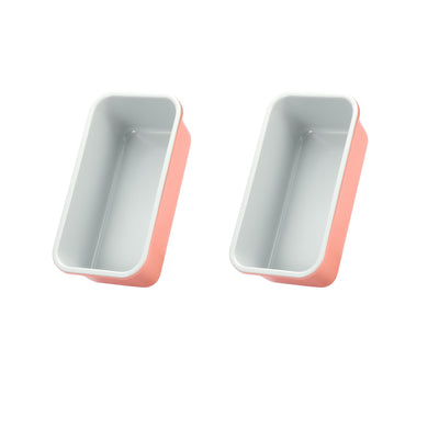 Bread Loaf Pans for Home Baking Carbon Steel 1lb meatloaf Tin, Perracotta 9x5 inch Non Stick banana bread cake baking Mold