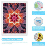 TZTTZT Diamond Art Kits for Adults - Fiery Floral Kaleidoscope Pattern Diamond Painting Kits for Adults Beginner, Frameless Diamond Painting Craft for Home Wall Decor TZTTZT