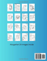 Wildlife in Action Coloring Book Series: Snow Leopards Majosta