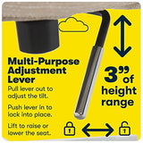 Serta Leighton Home Office Desk Chair, Mid-Back with Chrome Nailheads, Memory Foam Cushion and Padded Arms, Mid Century Modern Vanity Armchair with Wheels, Swivel Base, Twill Fabric, Stoneware Beige Serta