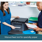 Brother Compact Monochrome Laser Printer, HLL2390DW, Convenient Flatbed Copy & Scan, Wireless Printing, Duplex Two-Sided Printing, Amazon Dash Replenishment Enabled,Black/Grey Brother