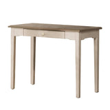 Hillsdale Furniture Clarion, Gray Wood Top/Sea White Base Desk/Table, Distressed Hillsdale
