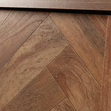 Sauder Cannery Bridge Armoire, L: 32.36" x W: 22.52" x H: 59.80", Sindoori Mango finish Sauder