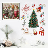 Christmas Stamped Cross Stitch Kits - Christmas Snowflake Counted Cross Stitch Kits for Beginners Adults Needlepoint Cross-Stitch Patterns Dimensions Needlecrafts Embroidery Kits Arts and Crafts