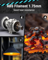 SUNLU ABS Filament 1.75mm 3D Printer Filament, Highly Resistant Durable, Heat Resistance, Excellent Toughness, Compatible with 99% FDM 3D Printers, 1kg Spool (2.2lbs), Grass Green SUNLU