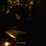 Teanea Heavy-Duty Blackout Bottom Bunk Bed Curtains Privacy Canopy Twin Size for Home Dorm, 2 Panels, Pink Teanea