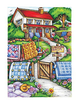 Creative Haven Village Charm Coloring Book (Adult Coloring Books: In The Country) Dover Publications