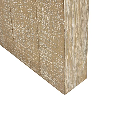 INK+IVY Monterey Solid Wood Console Table for Entryway, Brushed Reclaimed Wheat Grain Finish, Counter Work Surface, Dining Bar, Industrial, INK+IVY