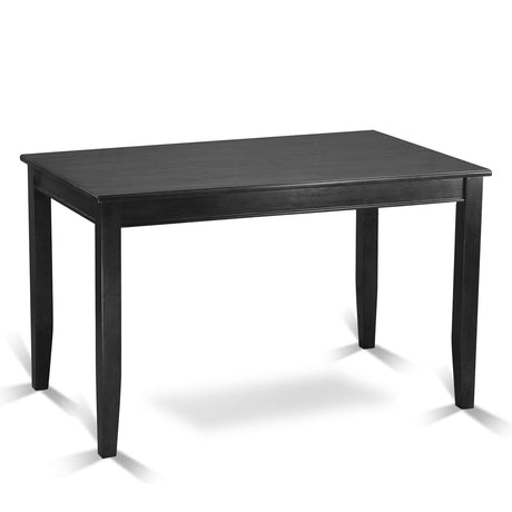HomeStock Rustic Refinement Counter Height Table - 48" L x 30" W x 36" H - Vintage Rectangular Design, Solid Wood, Self-Storing Expansion Leaf Included HomeStock