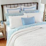 Laura Ashley Felicity Collection Quilt Set-100% Cotton, Reversible, All Season Bedding with Matching Sham(s), Pre-Washed for Added Softness, Twin, White Laura Ashley