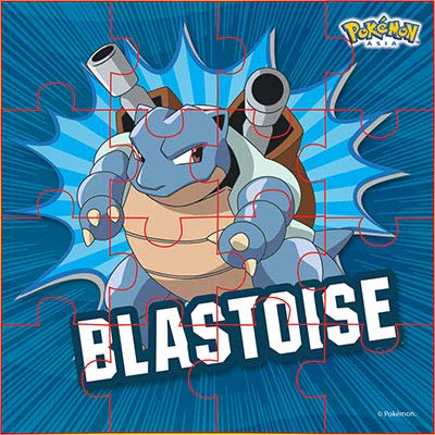 Pokemon Style Characters Jigsaw Puzzle, Pack of 12, Total 192 Pieces Myesha