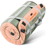 GAIALOOP Floor Memory Foam Car Camping Bed Glamping Roll Up Futon Mattress, Japanese Floor Sleeping Mat Camp Cot Mattress Pad Travel Guest Side Sleepers [Twin: 75 * 38 * 3''] Gaialoop