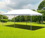 Party Tents Direct 10'x20' Weekender West Coast Tent Frame Party Tent (White) PVC Top with Storage Bag - Tents for Parties, Weddings, Birthdays, Banquets, Fiestas, Workshop, Outdoor Event Party Tents Direct