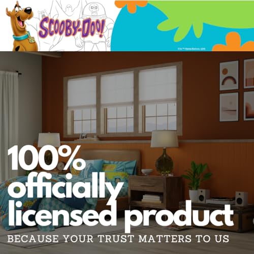Franco Scooby Doo Scoobtober Bedding 7 Piece Super Soft Reversible Comforter and Sheet Set with Sham, Full, (Officially Licensed Product) Franco