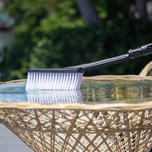 Sun Joe 24V-PP350-LTE 24-Volt IONMAX Power Cleaner Kit, W/ 2.0-Ah Battery + Charger, Water Siphon Hose, Utility Brush, and more, Portable Cleaning On-The-Go Sun Joe