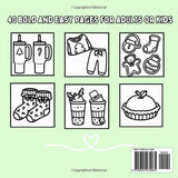 Cozy Holidays: Christmas Inspired Bold and Easy Coloring Book for Adults or Kids (Bold and Easy Coloring Books) WoodArtSupply