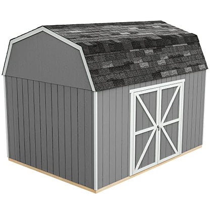 Handy Home Products Braymore 10x16 Do-It-Yourself Wooden Storage Shed